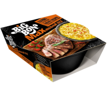 БигБон GO Лапша быстрого приготовления MAX со вкусом говядины, 110 г.