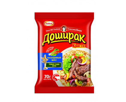 Лапша Доширак Квисти Говядина 70 г