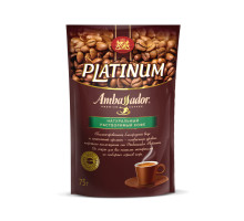 Ambassador Platinum кофе растворимый, 75г