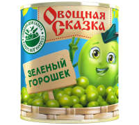 Горошек зеленый Овощная Сказка, 310г