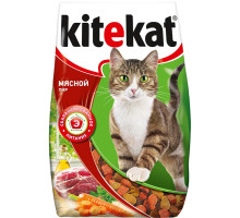 Kitekat сухой корм для кошек, Мясной пир, 15кг 