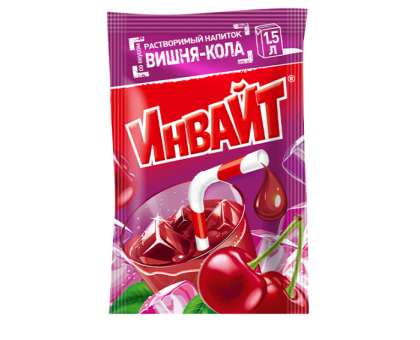 Напиток растворимый Invite Вишня-Кола, 12г