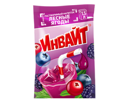 Напиток растворимый Invite Лесные ягоды, 12г