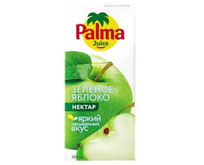 Нектар Palma Зеленное яблоко, 0,95л