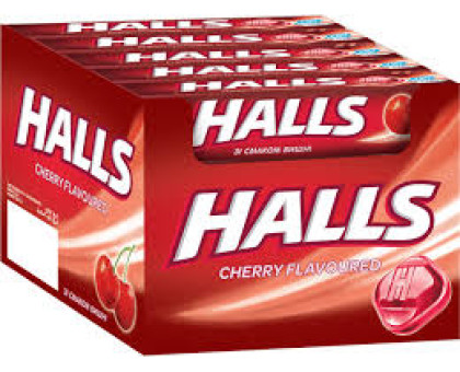 Halls Карамель леденцовая Вишня Halls Карамель леденцовая Вишня
