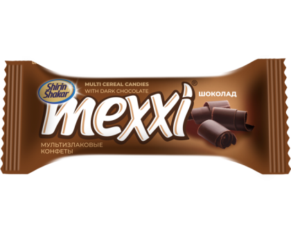 Конфеты мульти-злаковые в глазури MEXXI MAX Шоколад,16г