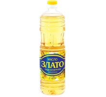 Злато Подсолнечное масло рафинированное, 1л