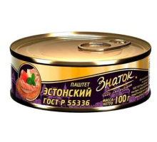 Паштет Знаток "Эстонский ", 100г
