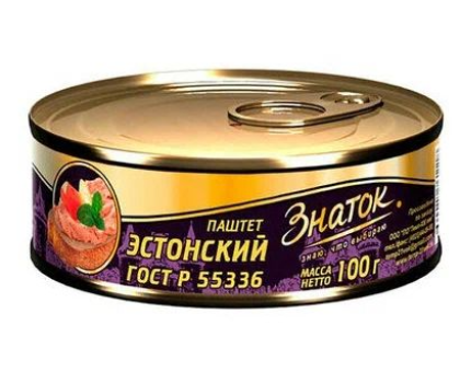 Паштет Знаток "Эстонский ", 100г
