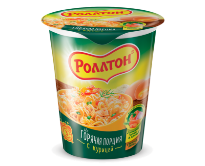 Лапша Роллтон, курица, 70г Лапша Роллтон, курица, 70г