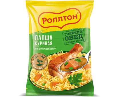 Лапша Роллтон, курица, 85г Лапша Роллтон, курица, 85г