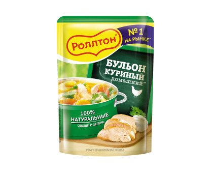 Роллтон Бульон домашний куриный, 90г