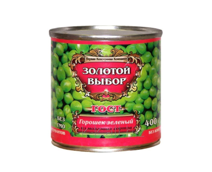 Золотой выбор Горошек мозговой, 425г