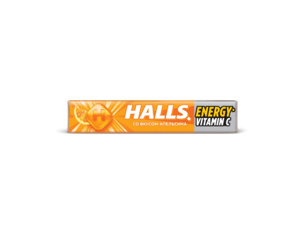 Halls Карамель леденцовая, Витамин C и апельсин Halls Карамель леденцовая, Витамин C и апельсин