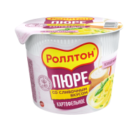 Картофельное пюре быстрого приготовления Роллтон сливочное, 40 г