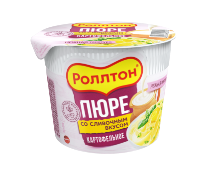 Картофельное пюре Роллтон сливочный, 40г Картофельное пюре Роллтон сливочный, 40г