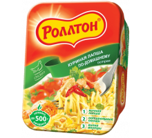 Лапша Роллтон, курица острая, 90г