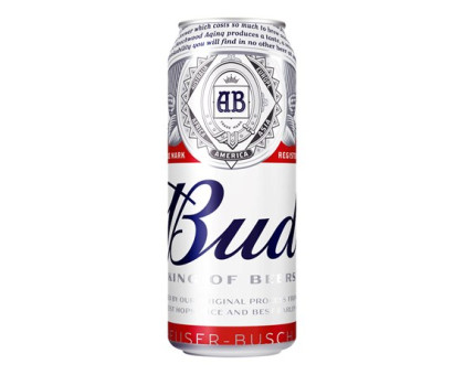 Пиво BUD, 0,45л 