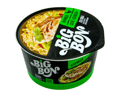 Лапша бп Big Bon, курица+соус сальса, чаша Лапша бп Big Bon, курица+соус сальса, чаша
